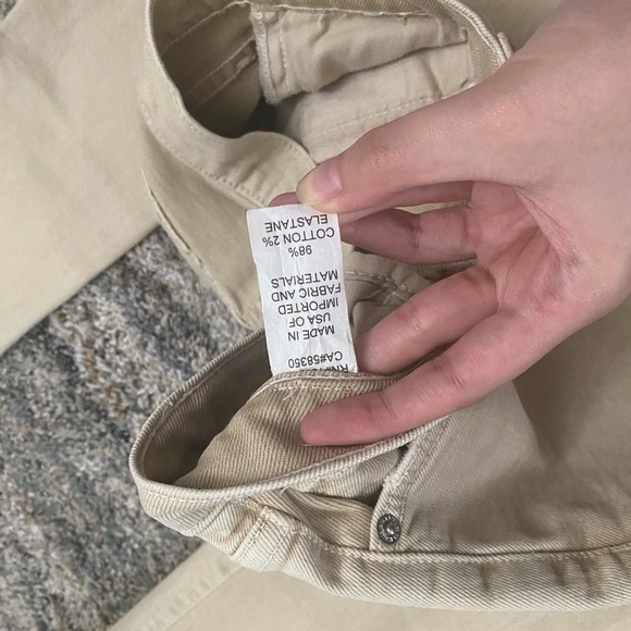 Current/Elliot Skinny Jeans Sz 27 | Current/Elliot High Rise Skinny Jeans Khaki - Picture 12 of 12